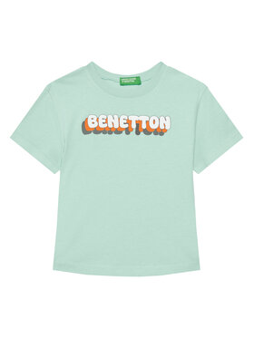 United Colors Of Benetton United Colors Of Benetton Футболка 3I1XG10HT Зелений Regular Fit