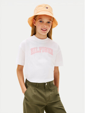 Tommy Hilfiger Tommy Hilfiger Camiseta KG0KG09523 Blanco Regular Fit