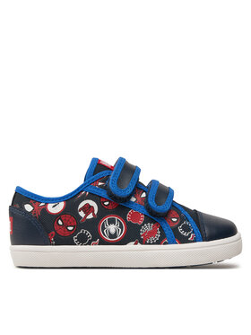 Geox Sneakersy Geox B Kilwi Boy B45A7E 0AN54 C4226 S Tmavomodrá