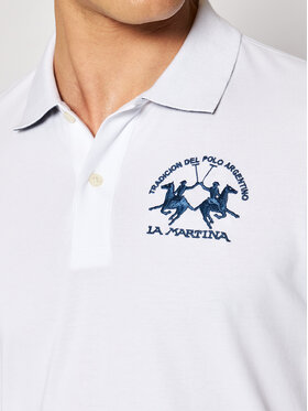 La Martina La Martina Polo CCMP01 PK001 Λευκό Regular Fit