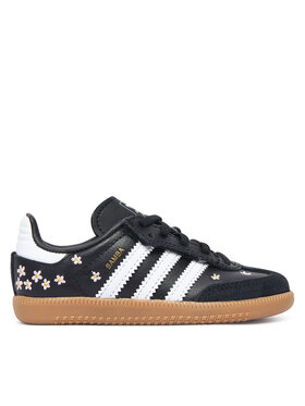 adidas Снікерcи adidas Samba Og Comfort Closure Elastic Lace KI5667 Чорний