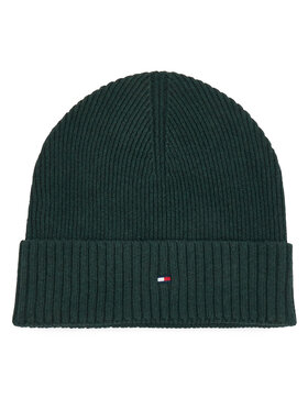 Tommy Hilfiger Čepice Tommy Hilfiger Flag AM0AM12796 Tmavě zelená
