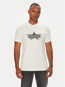 Guess Guess Футболка Z5YI02 I3Z14 Білий Regular Fit