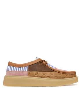 Clarks Półbuty Clarks Torview 26186165 Kolorowy