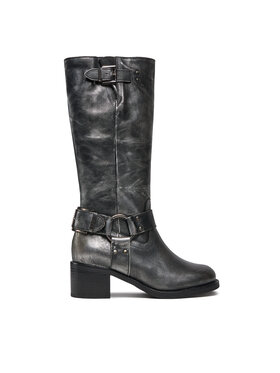 Bronx Čižmy Bronx High boots 14291-M Čierna