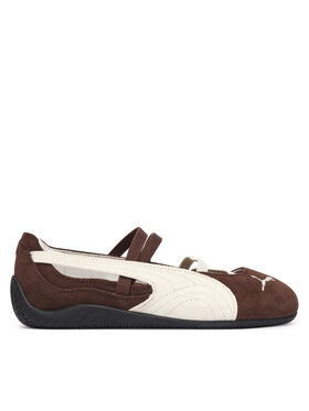 Puma Baleríny Puma Speedcat Ballet Sd Jr 406132 Hnědá