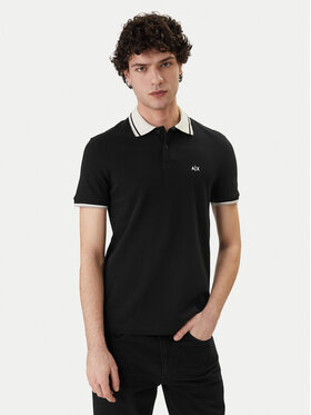 Armani Exchange Armani Exchange Polo XM002350 AF10366 UC001 Negro Regular Fit