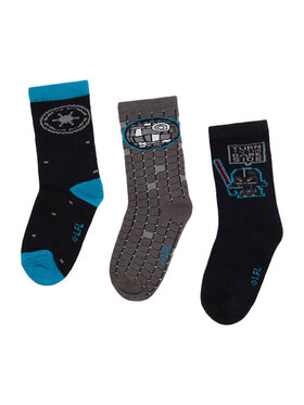 Star Wars Dlouhé ponožky Star Wars CEO-ACCCS-AW25-210SW(3-PACK) Černá