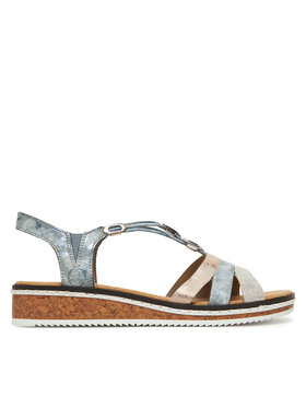 Rieker Sandále Rieker V36G4-40 Modrá