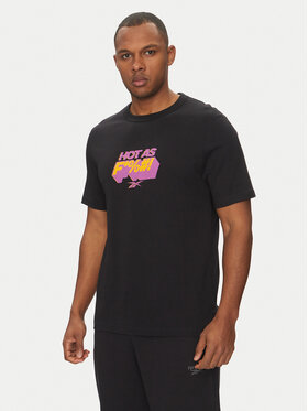 Reebok Reebok Футболка 100218834 Чорний Regular Fit