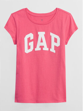 Gap Gap Marškinėliai 460525-05 Rožinė Regular Fit
