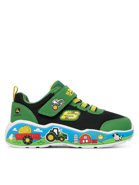 Skechers Снікерcи Skechers John Deere: Play Scene - Barn-Squad Buddies 407065N/GNBK Зелений