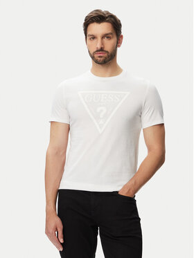 Guess Guess Футболка M6YI71 K3745 Білий Slim Fit