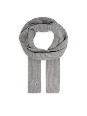 Tommy Hilfiger Šál Tommy Hilfiger Flag AM0AM12847 Sivá