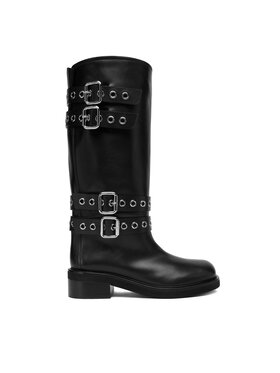 Le Silla Čižmy Le Silla 1848C040MGPPCHI Čierna