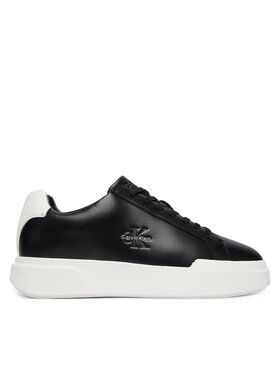 Calvin Klein Sneakersy Calvin Klein Chunky Cupsole Laceup Lth YM0YM01344 Czarny