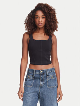Guess Guess Top W6YZ08 Z0979 Negro Slim Fit