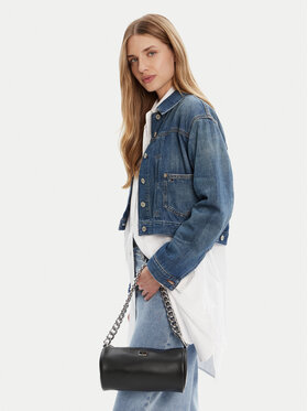 Tommy Jeans Handtasche Tommy Jeans Tjw Chain Shoulder Bag AW0AW17893 Schwarz