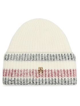 Tommy Hilfiger Čiapka Tommy Hilfiger Th Varsity Ski AW0AW16636 Écru