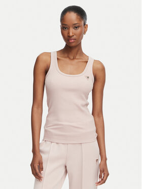 Guess Guess Топ V4YP06 K8RT2 Рожевий Slim Fit