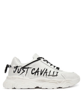 Just Cavalli Sneakersy Just Cavalli 80QA3SH1 ZPC21 Bílá
