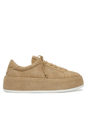 AGL Снікерcи AGL Wrap Lace Up D946025PHMONRO0551 Коричневий