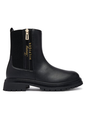 Tommy Hilfiger Botine Tommy Hilfiger Ashlyn T3A5-35161-1355 S Negru