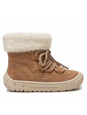 Geox Čižmy Geox B Omar Girl Wpf B462LA 00022 C6627 M Hnedá
