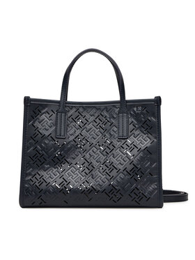 Tommy Hilfiger Kabelka Tommy Hilfiger Th City Mini AW0AW17500 Tmavomodrá