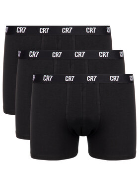 Cristiano Ronaldo CR7 Cristiano Ronaldo CR7 Комплект боксерів Basic Trunk 3-Pack 8100-49-900 Чорний