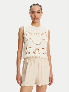 TWINSET TWINSET Топ 251TT2165 Бежевий Loose Fit