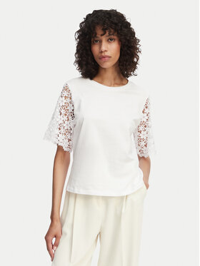 Marella Marella Camiseta Ceppo 2615971062 Blanco Regular Fit