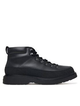Calvin Klein Зимни обувки Calvin Klein Combat Mid Hiking Boot Lth Wl HM0HM02357 Черен
