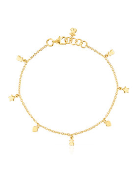 TOUS Náramek TOUS Cool Joy 1003190800 Zlatá