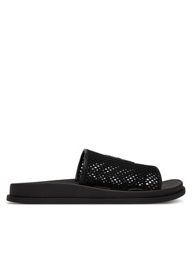 Calvin Klein Παντόφλες Calvin Klein Mesh Mule Slides HW0HW02889 Μαύρο