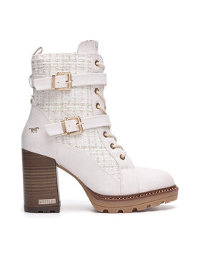 Mustang Kotníková obuv Mustang 1505-501 Bílá