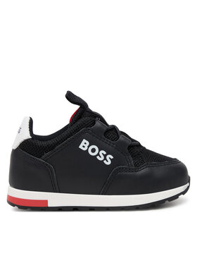 BOSS Sneakersy BOSS J52167 S Černá