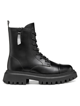 Geox Bakancs Geox J Maquinnens Girl J66M6A 000CN C9999 M Fekete