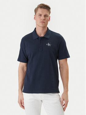 Calvin Klein Jeans Calvin Klein Jeans Polo Easy Monologo LV04RF209G Azul marino Regular Fit