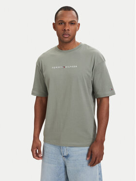 Tommy Hilfiger Tommy Hilfiger Camiseta UM0UM03643 Verde claro Regular Fit