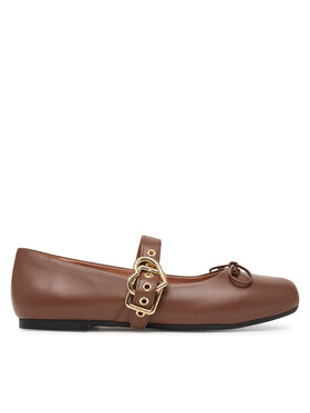 LOVE MOSCHINO Балетки LOVE MOSCHINO JA11091G1PIE0302 Коричневий