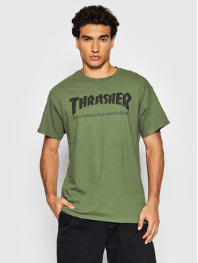 Thrasher Thrasher Camiseta Skatemag Verde Regular Fit