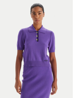 PINKO PINKO Поло Gorgona 105450 A2Q9 Фіолетовий Regular Fit