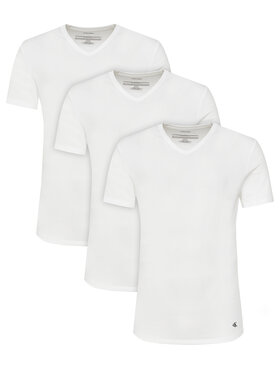 Calvin Klein Underwear Calvin Klein Underwear Marškinėlių komplektas LV00NB4186 Balta Slim Fit