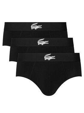 Lacoste Lacoste Conjunto de slips 8H7761 Negro