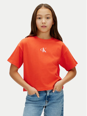 Calvin Klein Jeans Calvin Klein Jeans Camiseta LVCKSJA16G Rojo Boxy Fit