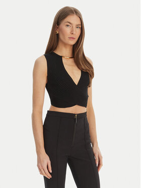 Elisabetta Franchi Elisabetta Franchi Топ TK-76S-61E2-V250 Чорний Regular Fit