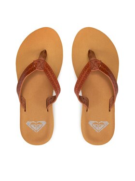 Roxy Šlepetės per pirštą Roxy ARJL101146 Ruda