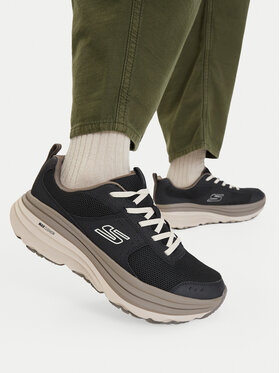 Skechers Sneakersy Skechers Relaxed Fit: Max Cushioning Zirrus - Cobble Stone 180418/BKNT Czarny