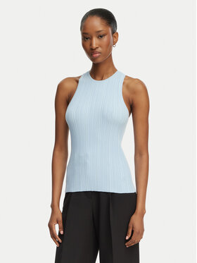 HUGO HUGO Top Sarepla 50539890 Azul claro Slim Fit